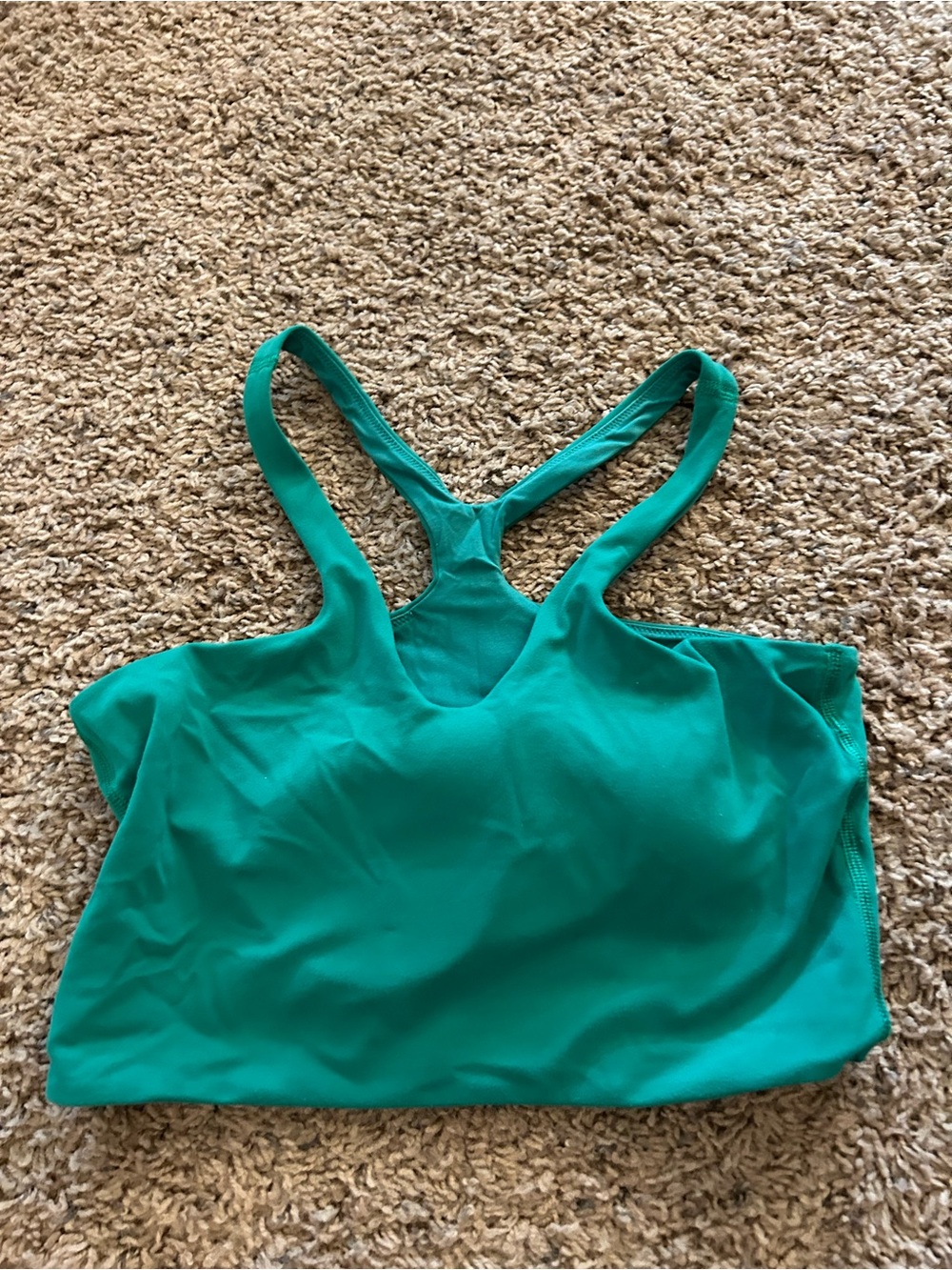 Green Lululemon align tank